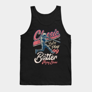 Classic Baseball batter Tank Top